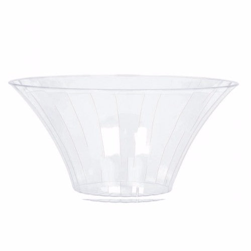 Flared Bowl Container Large Plastic