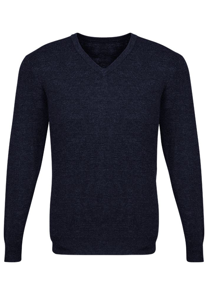 Navy Advatex Men's Varesa Pullover, crafted from 50% wool and 50% acrylic, offering style and comfort for any occasion.