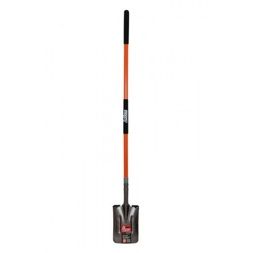 Agboss Post Shovel with a 1700mm fiberglass handle, designed for efficient digging and heavy-duty performance.