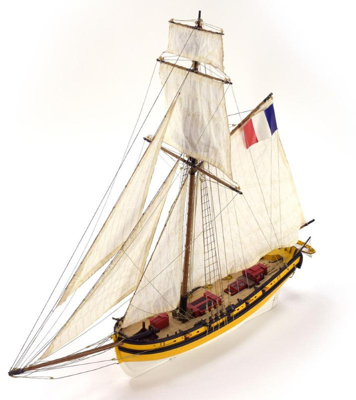 Wooden Ship & Fittings - Le Renard