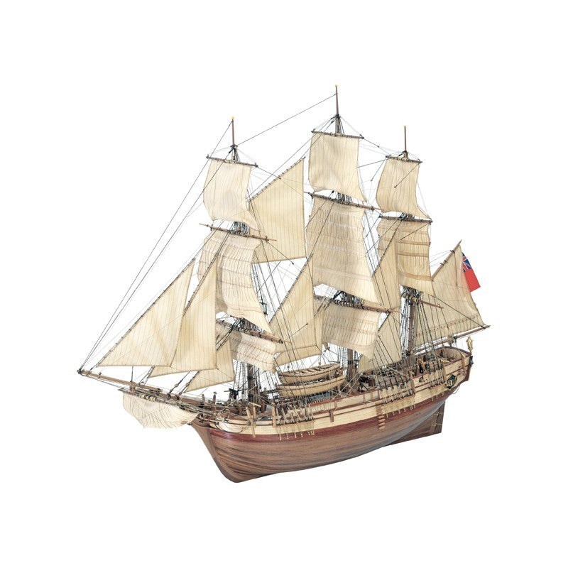 Wooden Ship & Fittings - HMS Bounty