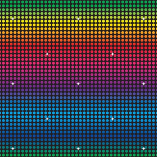 Vibrant Backdrop Wall Disco Scene Setter featuring disco ball designs, perfect for creating a festive party atmosphere.