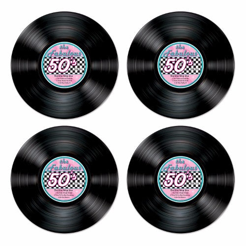 Cutouts Records The Fabulous 50's - Pack of 4