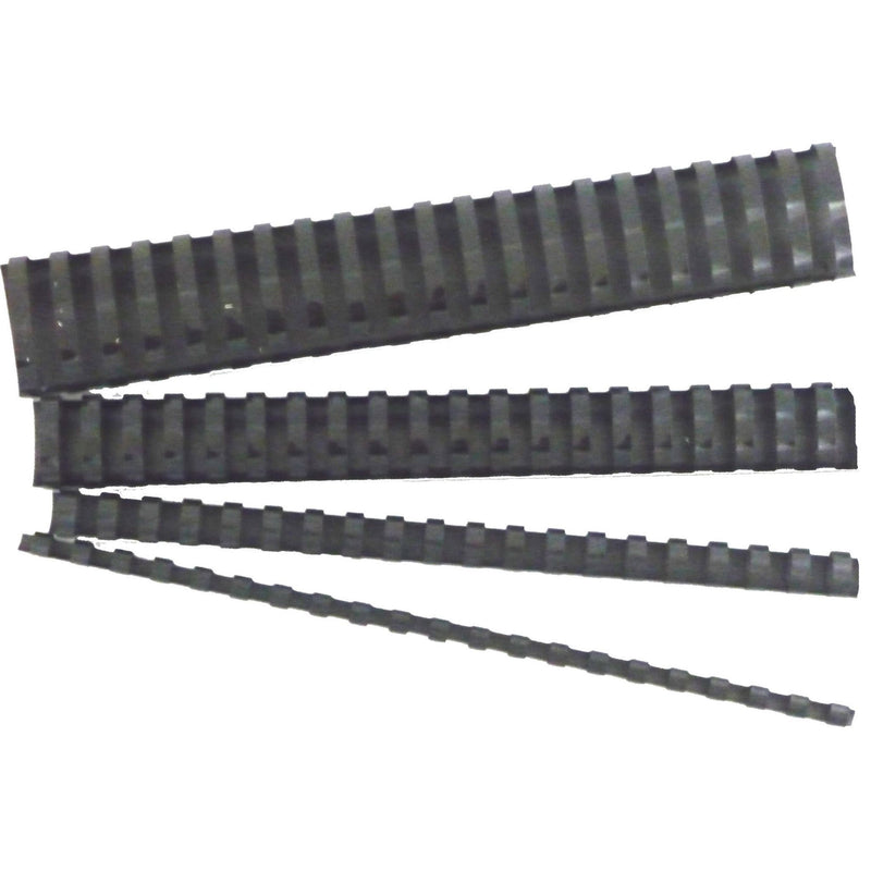 GBC Binding Comb 6mm Black Pk100