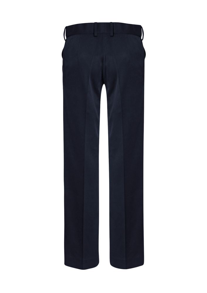 Navy Ladies Detroit Flexi-Band Pant, Size 14, featuring a comfortable waist band, Teflon stain resistance, and practical pockets.