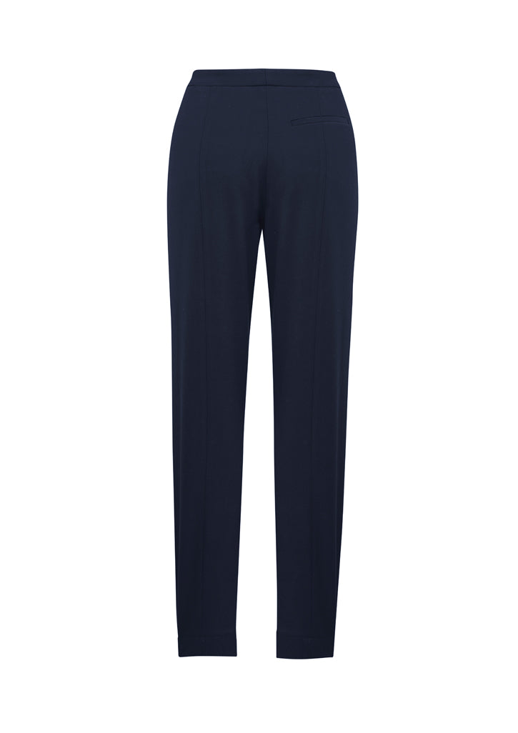 Navy Ladies Remy Pant, Size 18, featuring 4-way stretch fabric with a slim leg silhouette for style and comfort.