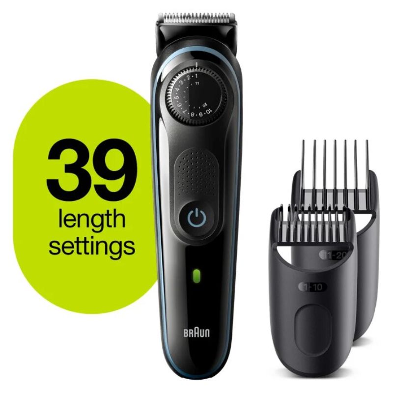 Braun - All In One Trimmer MGK5245 - 7-in-1 Trimmer, 5 Attachments and Gillette