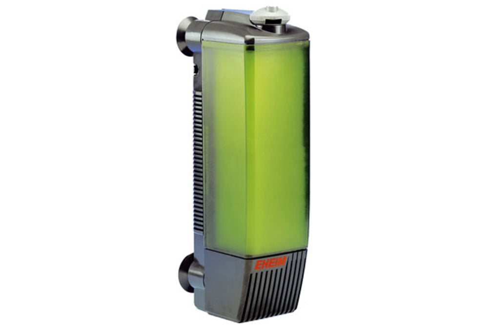 Eheim Pickup 200 Filter designed for 100-200L aquariums, efficient 220-500 L/hr pump, 6W power, compact dimensions.