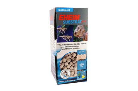 Aquatic Filter Media Substrat Pro 250ml: Biological filtration media enhances water quality by supporting beneficial bacteria for healthier aquariums.