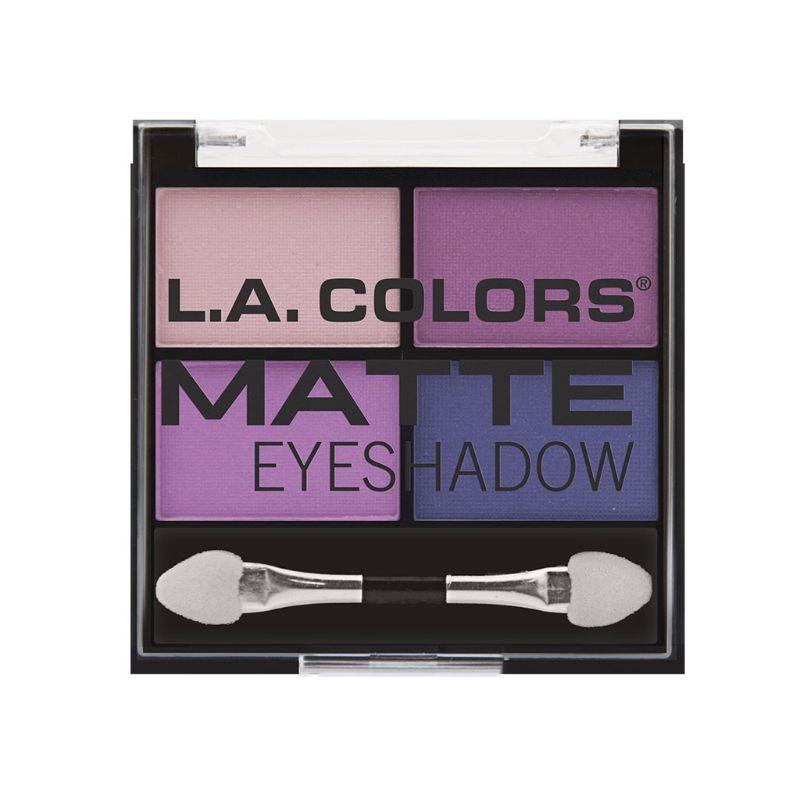 LA Colors 4 Color Matte Eyeshadow - Mattenificent