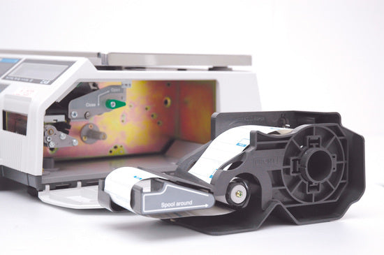 CAS CL5200 Retail Scale Label Printing Scale with high-speed printing, versatile label sizes, and robust memory for retail operations.