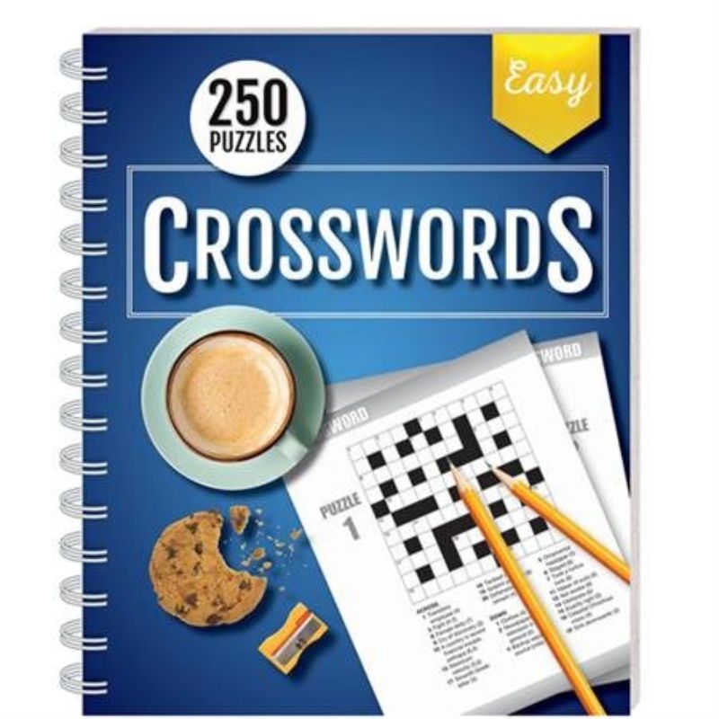 250 Puzzles Crosswords - Easy (199mm)