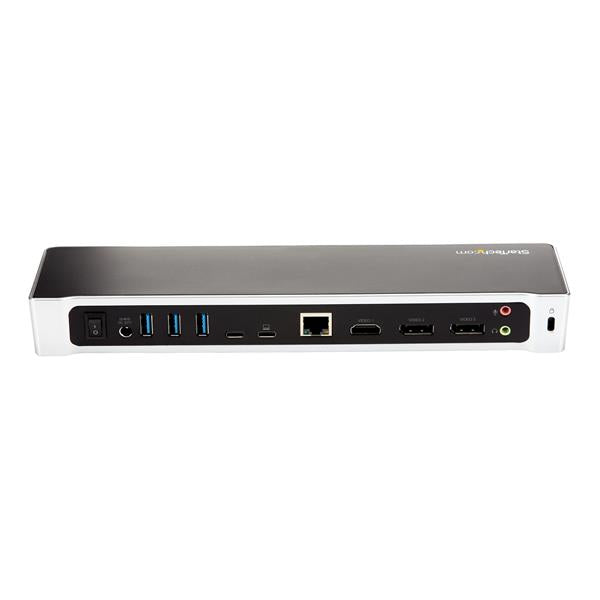 USB-C Dock 4K Triple Monitor DisplayPort/HDMI 100W PD, USB Hub