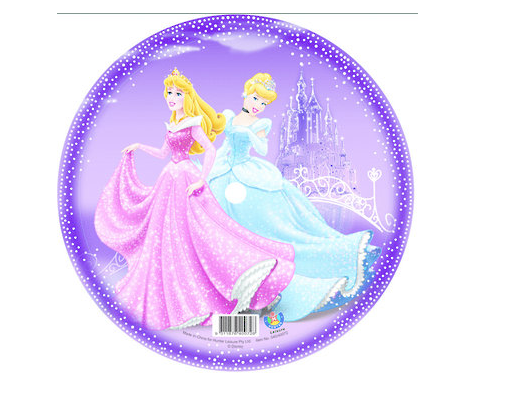 Colorful Dyna Ball featuring Disney Princess designs, ideal for babies and toddlers to enhance coordination and motor skills.