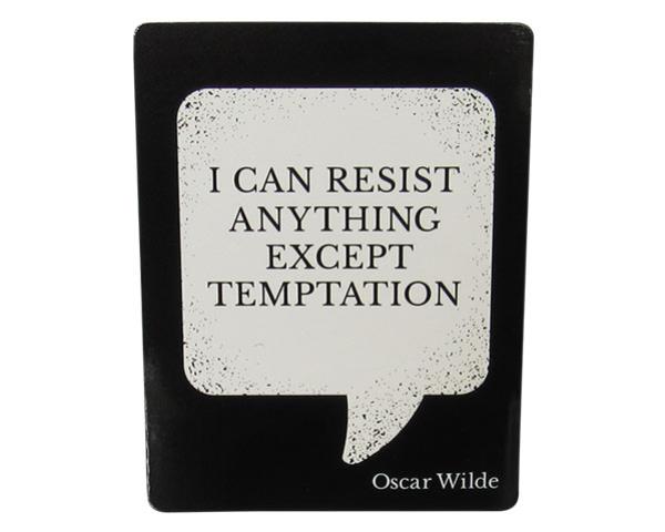 Black and white cafe-style fridge magnet, 10x7.7 cm, perfect for notes and kitchen decor, ideal for coffee lovers.