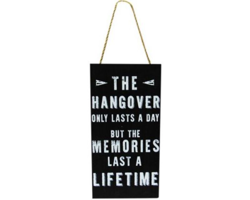 Long Drink Hanger Memories, 28x14 cm, stylish drink holder for parties, keeping drinks accessible and tables clutter-free.