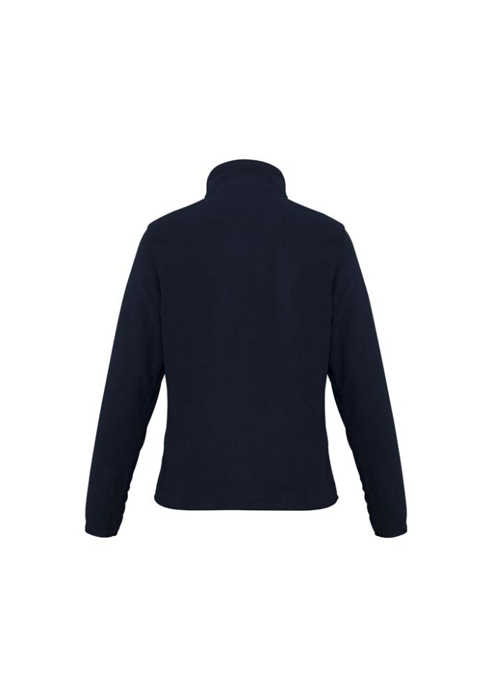 Ladies Trinity 1/2 Zip Pullover in Navy, size 2XL, made from lightweight micro fleece with concealed pockets and contemporary style.