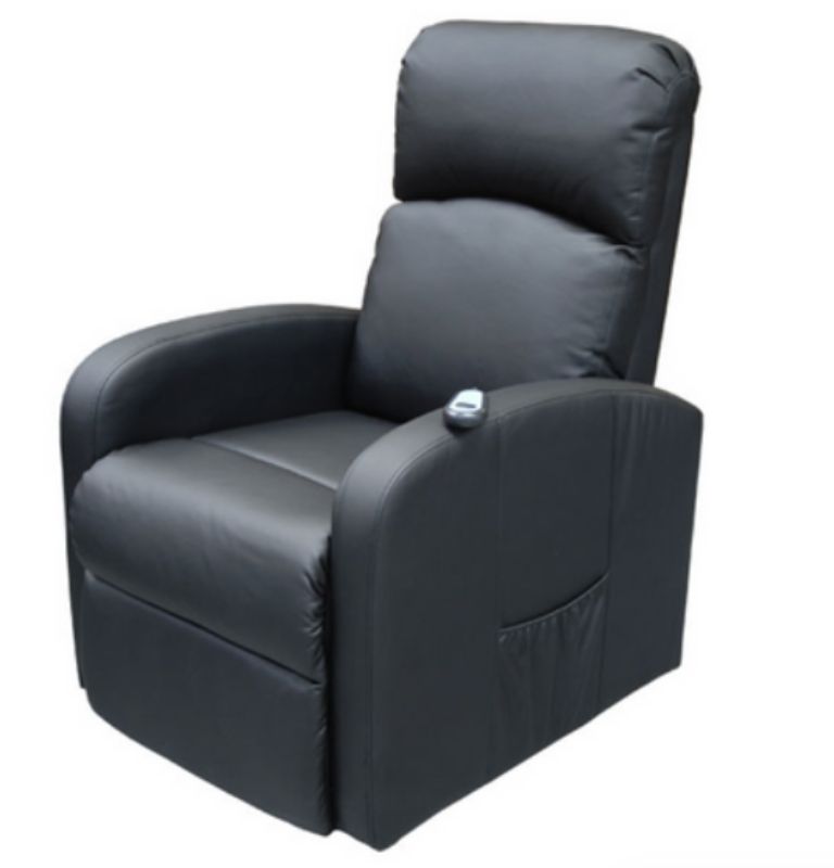 Lifter Chair - Bradman Black PU