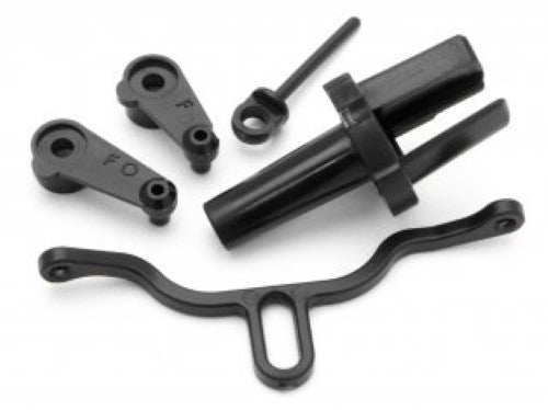 High-quality Micro RS4 Servo Arm set for precise handling and enhanced control in HPI Racing vehicles.
