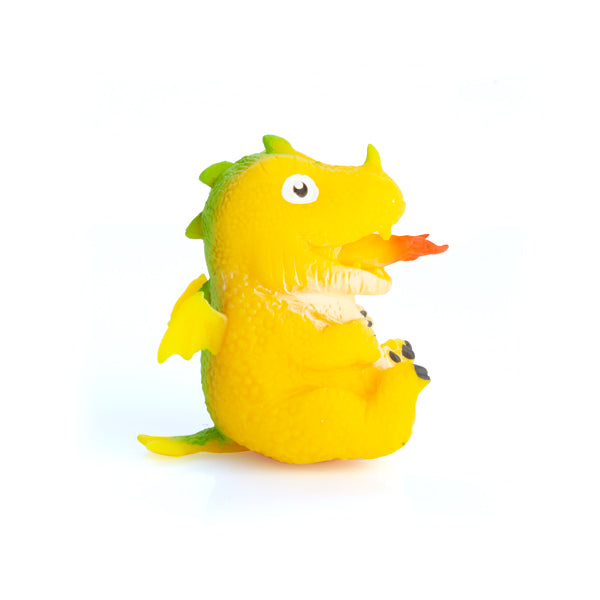 Colorful squishy baby dragons popping out of eggs, perfect for imaginative play and stress relief, set of 12.