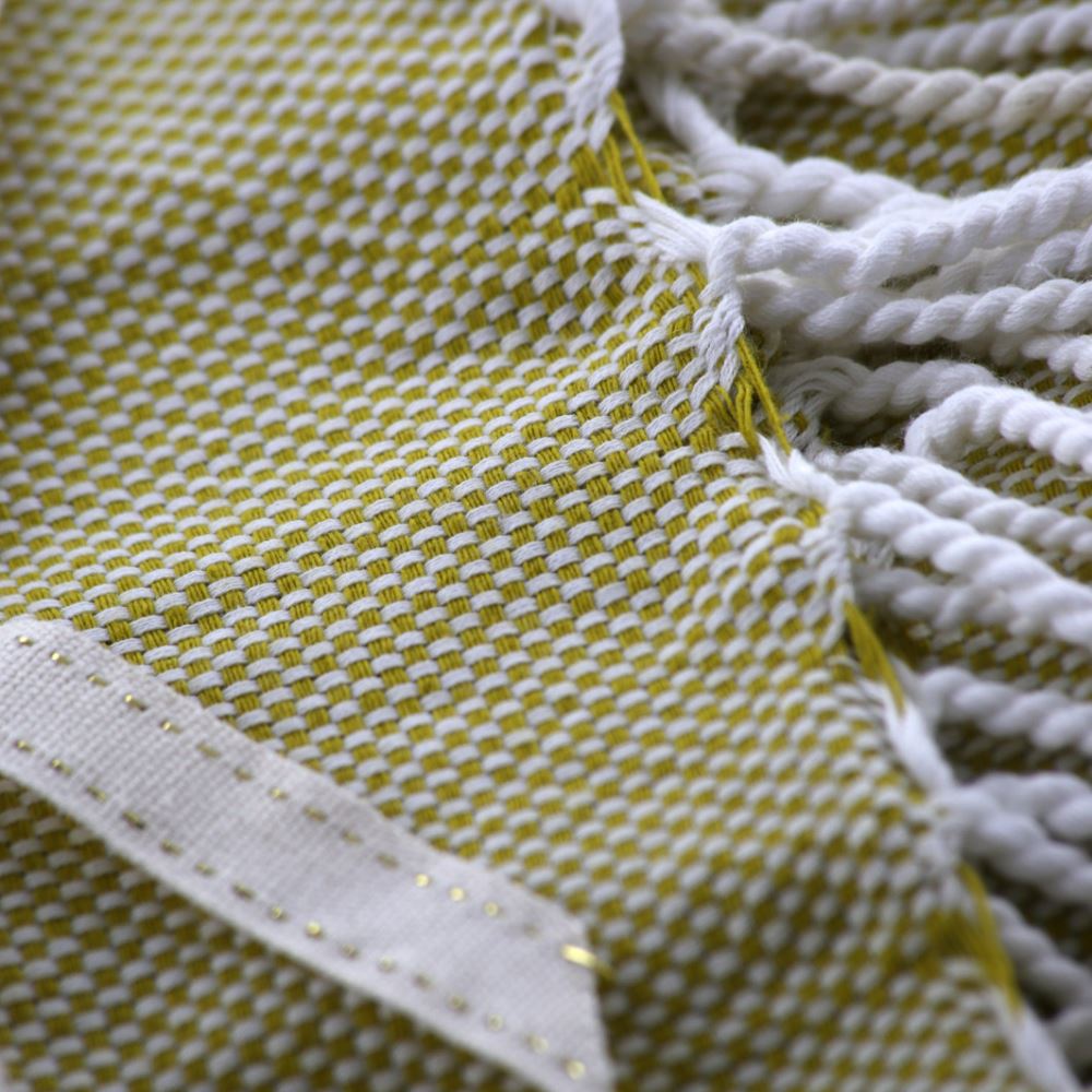 Cozy moss green basket weave throw blanket from Raine and Humble, perfect for stylish home decor and snuggling.