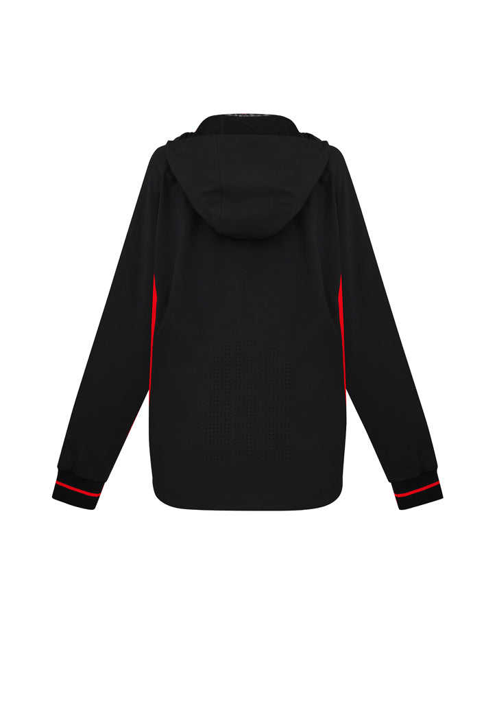Ladies Titan Jacket - Black/Red - Size XL