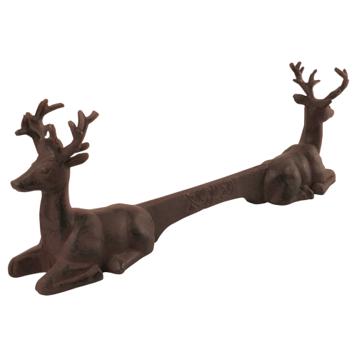 Shoe Scraper - Cast Iron Deer ( 42 x 8 x 14cm)