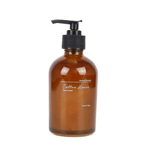 Luxurious 500ml hand cream with a soothing cotton scent, nourishing and hydrating dry hands for soft, supple skin.