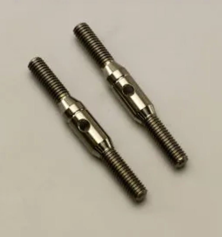 Kyosho Titanium Rod Set 30mm (2) for RC cars, featuring lightweight, durable rods that enhance performance and handling.