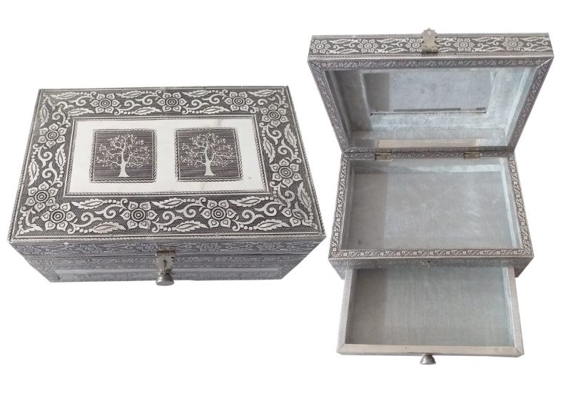 Jewelry Box with Double Drawer - Tree of Life (22.5cm)