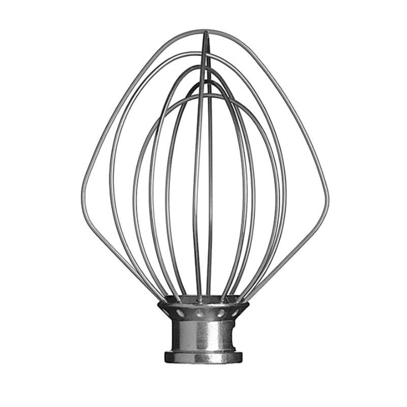 KitchenAid wire whisk for mini tilt head mixer, stainless steel, ideal for whipping and mixing smaller batches efficiently.