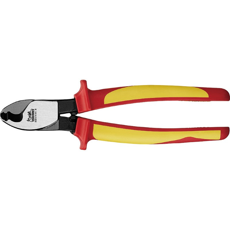 Teng 8-inch Insulated Cable Cutter with high carbon steel blades, designed for safe cutting of live copper and aluminum cables.