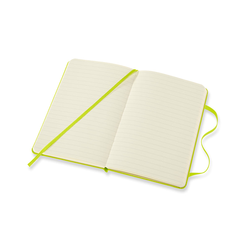 Moleskine Notebook Pocket Ruled Lemon Green Hard