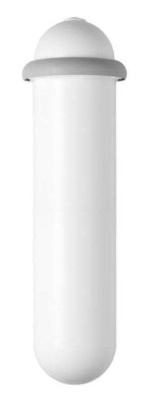 White Pod Classic Automatic Unit, 204mm x 206mm x 724mm, stylish and hygienic sanitary disposal for modern washrooms.