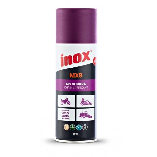 CHAIN LUBE  - INOX MX9 NO CHUKKA Aerosol (300g)