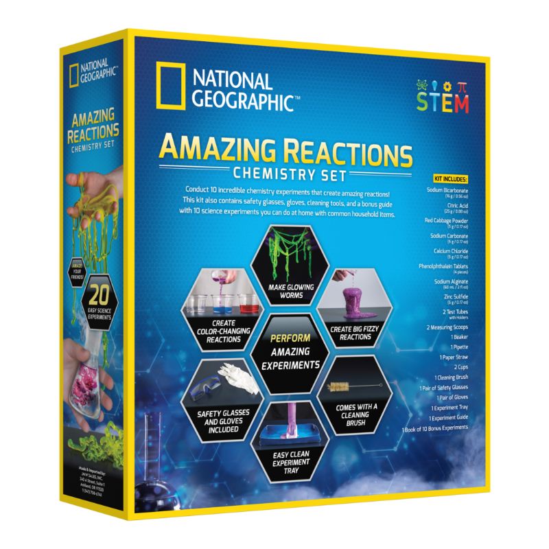 NG Amazing Reactions Chemistry Set - National Geographic