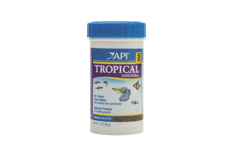 API Tropical Mini Pellets 48g Fish Food