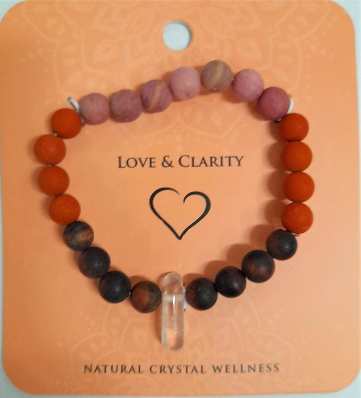 Power Bracelet - Love and Clarity (Set of 6)