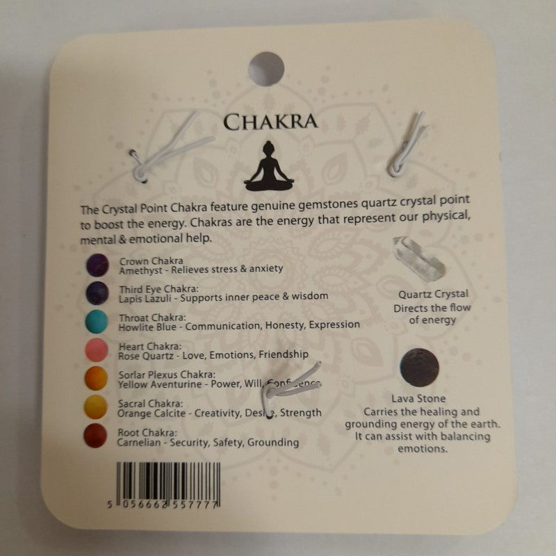 Power Bracelet - Multi Chakra (Set of 6)