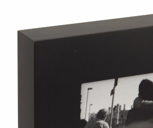 Black Large Box Frame with matte finish, measuring 40x40x5cm, perfect for showcasing memories and 3D art.