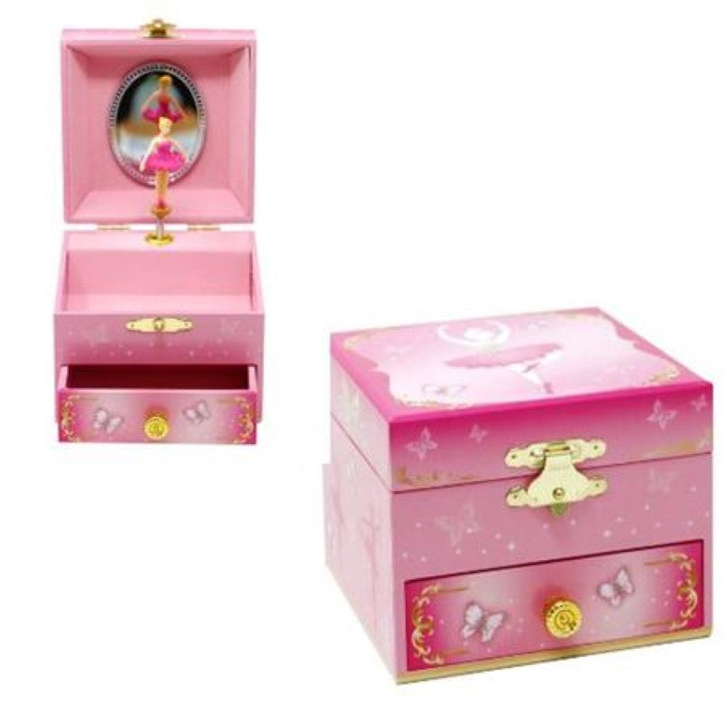 Musical Jewellery Box - PP Ballet Small (Set of 2)