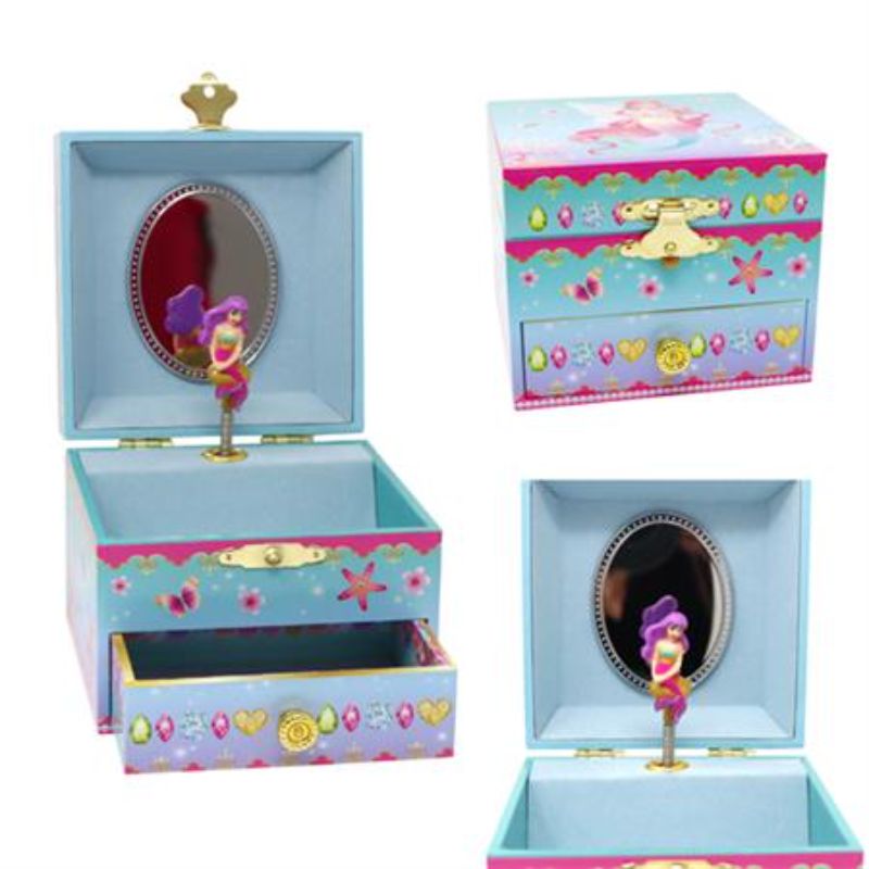 Musical Jewellery Box - PP Shimmering Mermaid (Small)