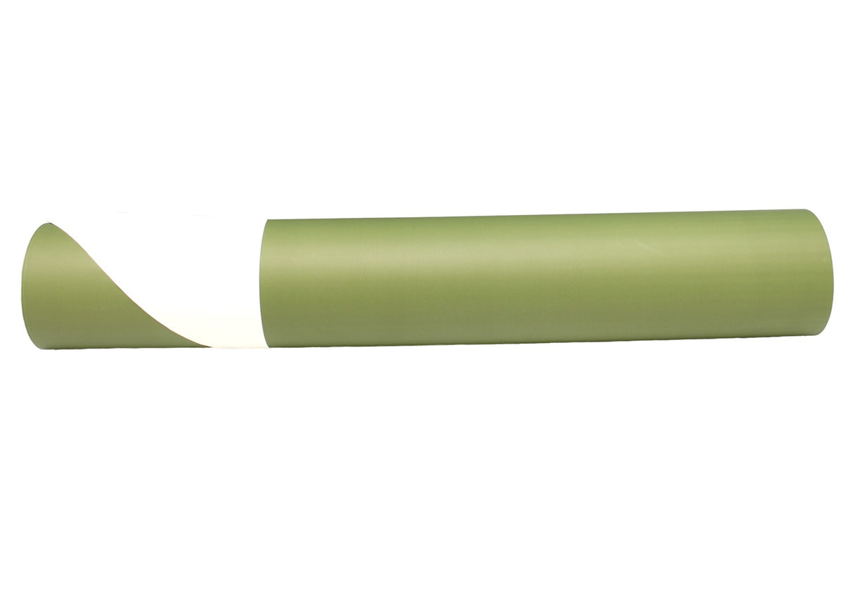 Elegant olive and cream Pearl Wrap sheets, 50 pack, 50x60cm, perfect for gift wrapping and crafts.