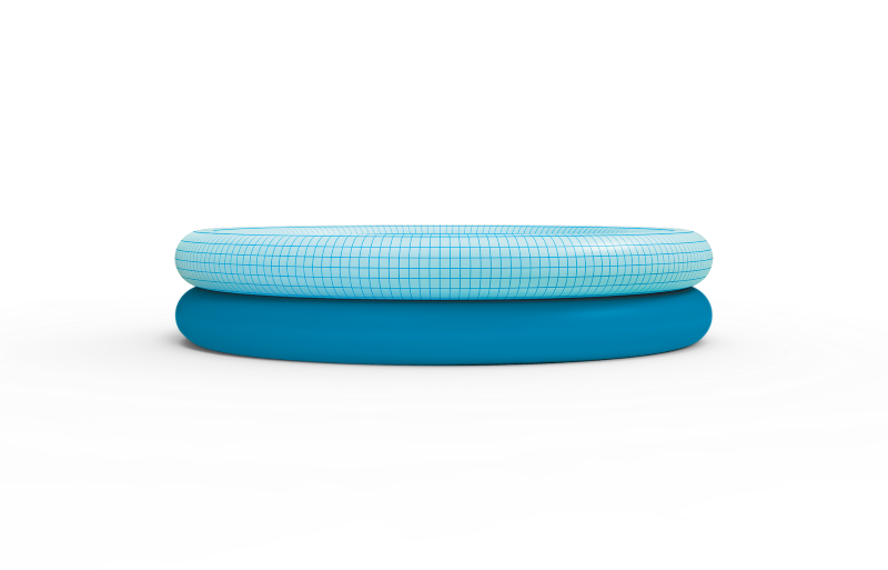 Dippy Inflatable Pool - Ocean Blue - Quut Water Toys