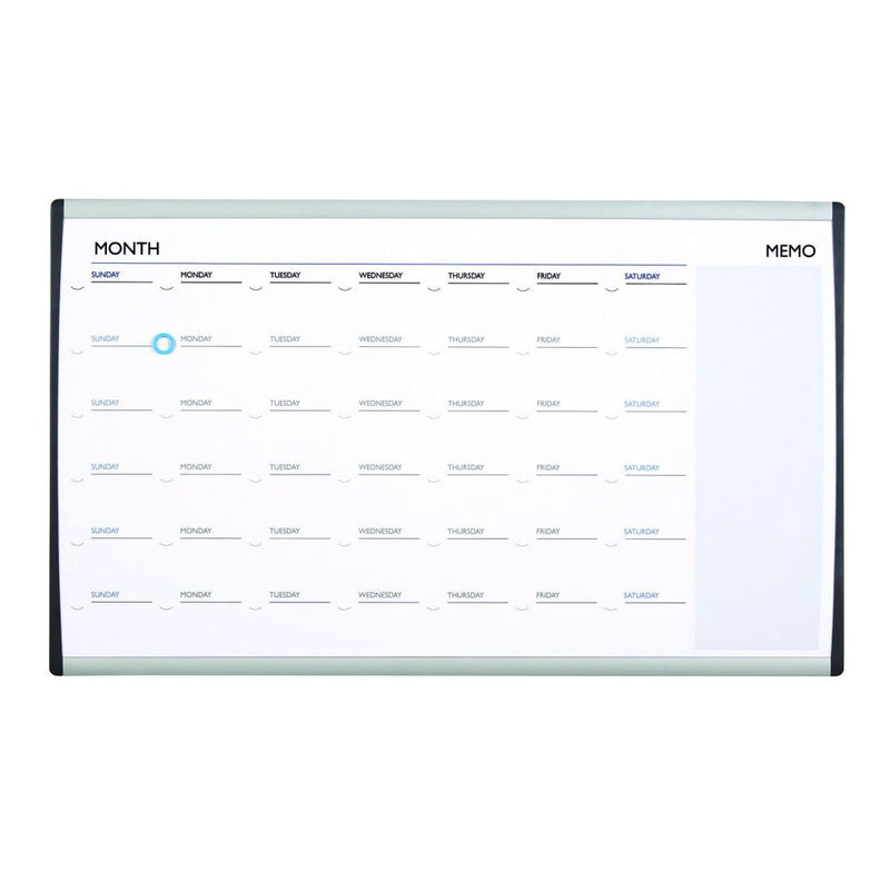 Quartet Arc Cubicle Calendar Board 760x460mm