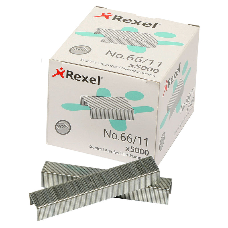 Rexel Staples No 66 11mm Box 5000