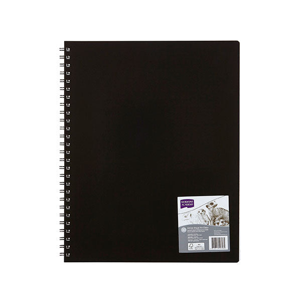 Five Derwent Acy Vad Portrait Drawing Pads, 11"x14", 120 pages of acid-free paper, ideal for artists on the go.