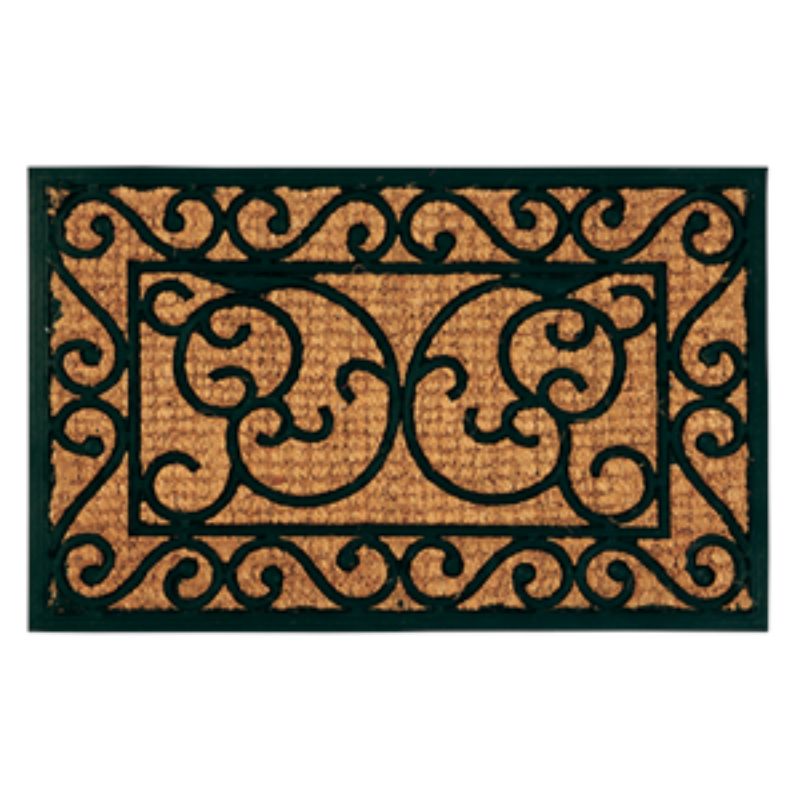 Doormat - Rubber/Coir Rectangle Small (60 x 40cm)