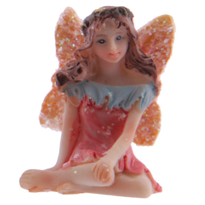 Colorful fairy figurines, set of 16, perfect for imaginative play and decor, measuring 5cm x 4cm x 4cm each.