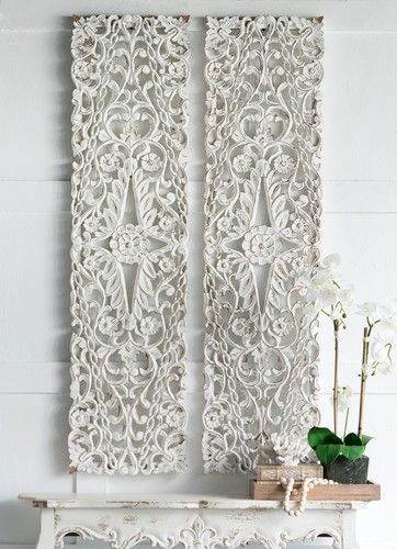 Elegant Floral Vine Panel wall decor, measuring 1520x400mm, adds natural beauty and style to any living space.